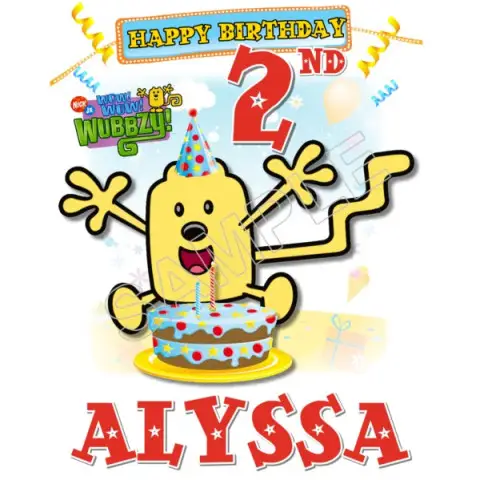 Wow Wubbzy Birthday Personalized Custom T Shirt Iron on Transfer Decal #43 Wow Wubbzy Birthday Personalized Custom T Shirt Iron on Transfer Decal #43