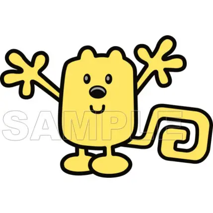 Wow Wubbzy T Shirt Iron on Transfer Decal #3