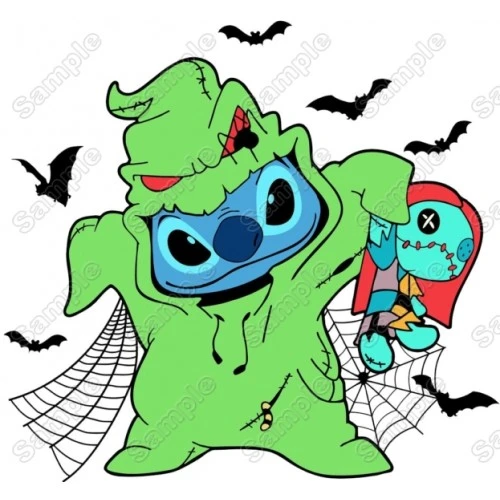 Lilo and  Stitch Halloween T Shirt Heat Iron on Transfer   by www.shopironons.com