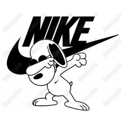Nike Logo Peanuts  Heat Iron On Transfer Vinyl HTV 