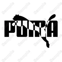 Puma  Logo  Heat Transfer Vinyl HTV 