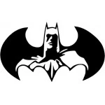 Batman Logo  Iron On Transfer Vinyl HTV  by www.shopironons.com