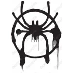 Miles Morales Spiderman Logo Iron On Transfer Vinyl HTV by www.shopironons.com