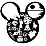 Star Wars Disney Vacation  Iron On Transfer Vinyl HTV  by www.shopironons.com