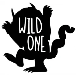 Wild One Where the Wild Things Are  Iron On Transfer Vinyl HTV