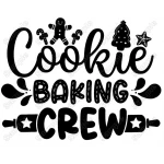 Cookie Baking Crew Iron On Transfer Vinyl HTV by www.shopironons.com