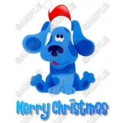 Blues Clues  Christmas T Shirt Iron on Transfer Decal #60