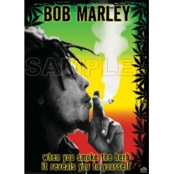 Bob Marley T Shirt Iron on Transfer  Decal  #1