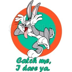 Bugs Bunny T Shirt Iron on Transfer Decal #2