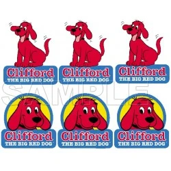 Clifford the Big Red Dog  T Shirt Iron on Transfer  Decal  #1