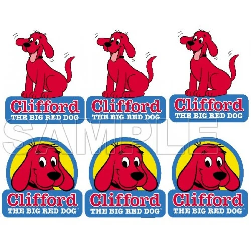  Clifford the Big Red Dog T Shirt Iron on Transfer Decal #1 by www.shopironons.com