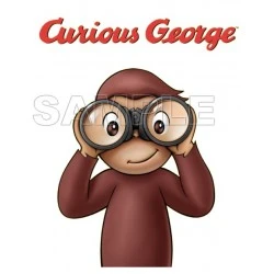 Curious George T Shirt Iron on Transfer Decal #8