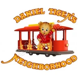 Daniel Tiger's Neighborhood  T Shirt Iron on Transfer Decal #2