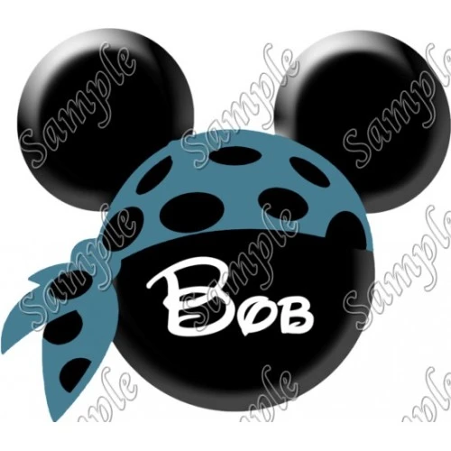  Disney World Vacation Pirate Custom Personalized  T Shirt Iron on Transfer Decal #45 by www.shopironons.com