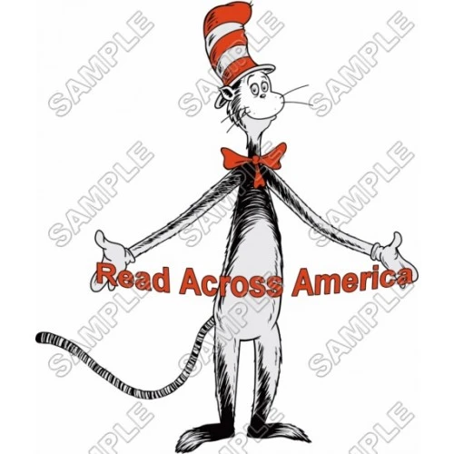  Dr. Seuss Read Across America T Shirt Iron on Transfer Decal #3 by www.shopironons.com