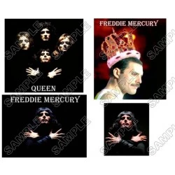 Freddie Mercury Queen T Shirt Iron on Transfer Decal #3