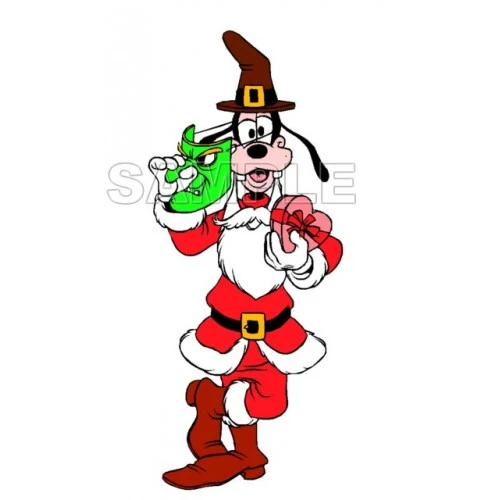  Goofy Christmas T Shirt Iron on Transfer Decal #12 by www.shopironons.com