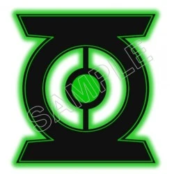 Green Lantern Logo  T Shirt Iron on Transfer Decal #2