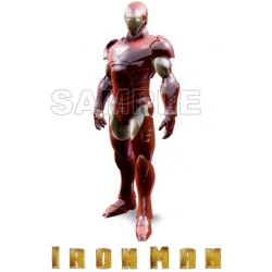 Iron Man  T Shirt Iron on Transfer Decal #1