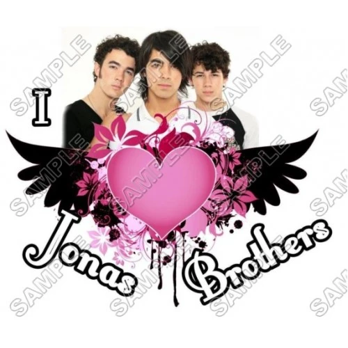  Jonas Brothers T Shirt  Iron on Transfer Decal  #1 by www.shopironons.com