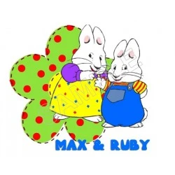 Max and Ruby T Shirt Iron on Transfer Decal #9