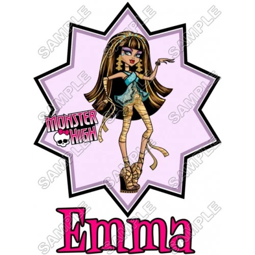  Monster High Personalized Custom T Shirt Iron on Transfer Decal #41 by www.shopironons.com