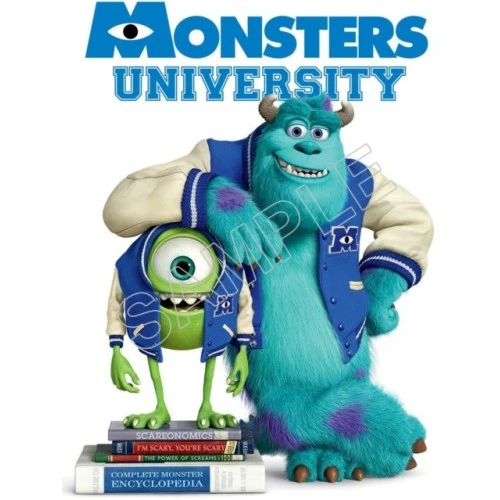  Monsters University T Shirt Iron on Transfer Decal #11 by www.shopironons.com