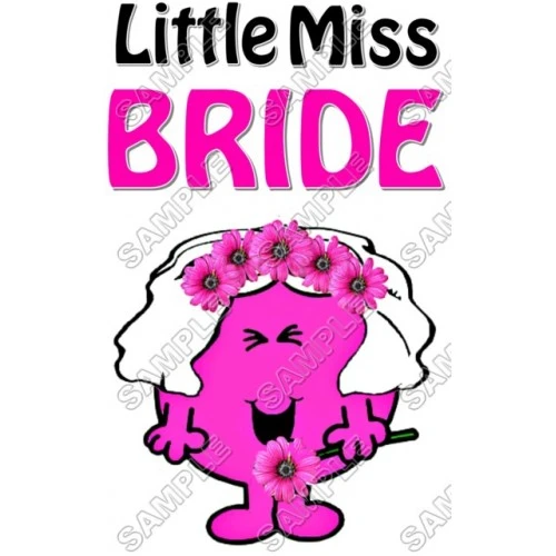  Mr Men and Little Miss Bride T Shirt Iron on Transfer Decal #32 by www.shopironons.com