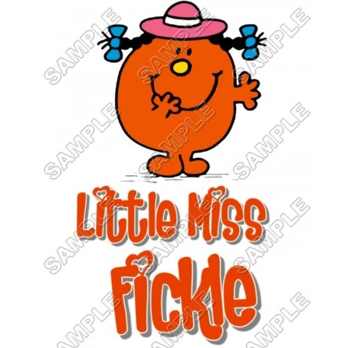  Mr Men and Little Miss Fickle T Shirt Iron on Transfer Decal #41 by www.shopironons.com