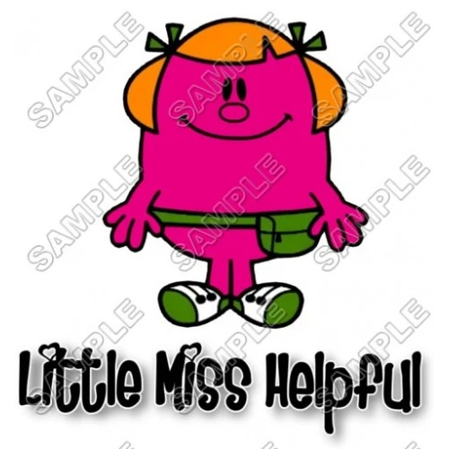  Mr Men and Little Miss Helpful T Shirt Iron on Transfer Decal #34 by www.shopironons.com