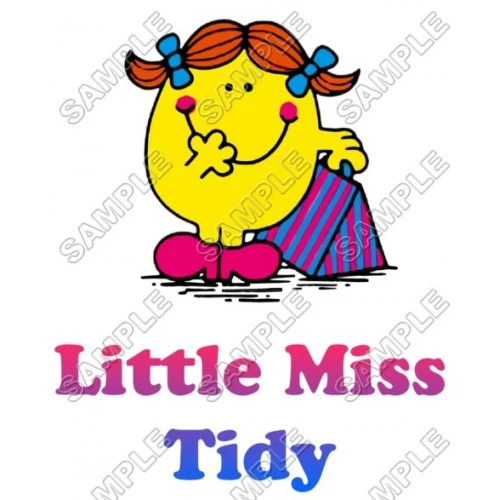  Mr Men and Little Miss Tidy  T Shirt Iron on Transfer Decal #44 by www.shopironons.com