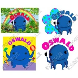 Oswald the Octopus T Shirt Iron on Transfer  Decal  #4