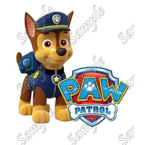  PAW Patrol Chase T Shirt Iron on Transfer  Decal  #87 by www.shopironons.com