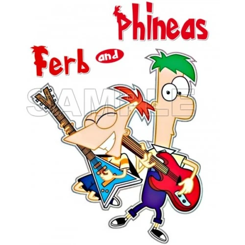  Phineas & Ferb T Shirt Iron on Transfer Decal #3 by www.shopironons.com