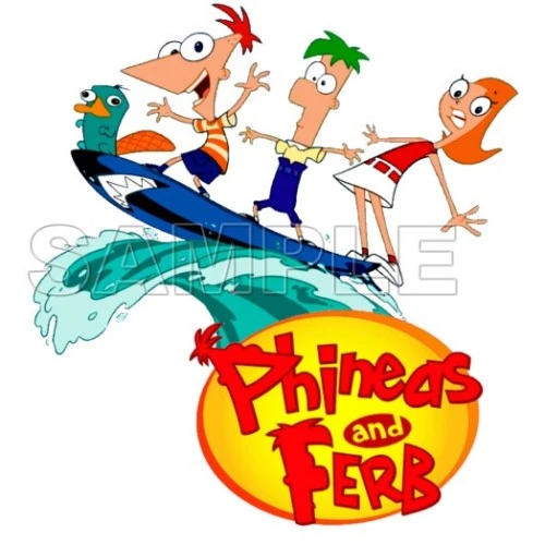  Phineas & Ferb T Shirt Iron on Transfer Decal #5 by www.shopironons.com