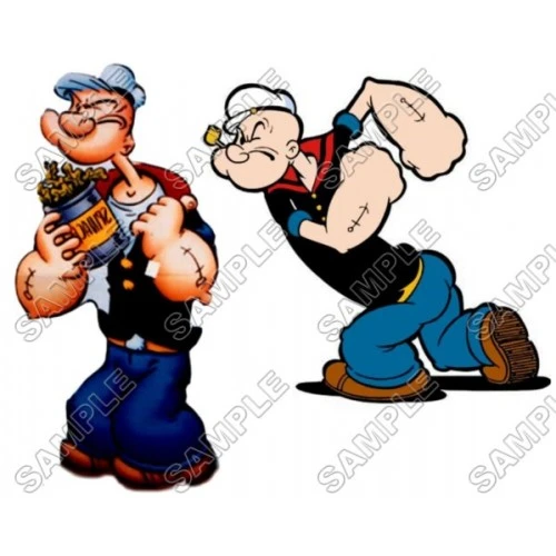  Popeye T Shirt Iron on Transfer Decal #11 by www.shopironons.com