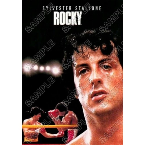  Rocky Balboa Stallone T Shirt Iron on Transfer Decal #1 by www.shopironons.com
