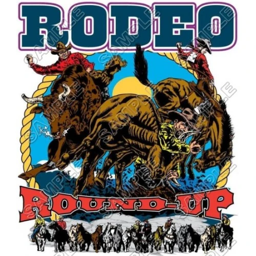  Rodeo T Shirt Iron on Transfer Decal #3 by www.shopironons.com