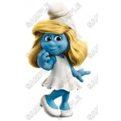 Smurfette  T Shirt Iron on Transfer Decal #18