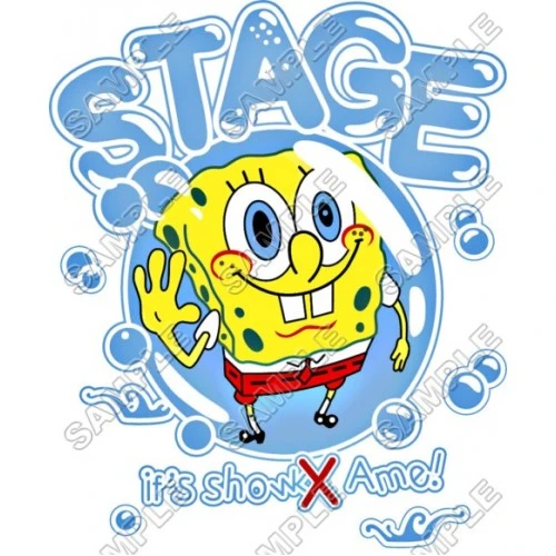  SpongeBob   T Shirt Iron on Transfer Decal #9 by www.shopironons.com