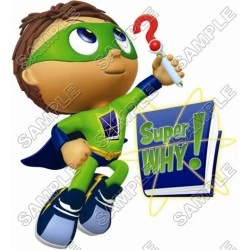 Super  Why  T Shirt Iron on Transfer  Decal  #3