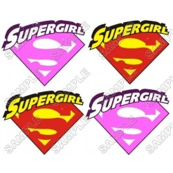 SuperGirl T Shirt Iron on Transfer Decal #1