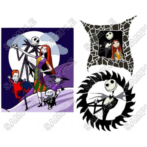  The Nightmare Before Christmas T Shirt Iron on Transfer Decal #1 by www.shopironons.com