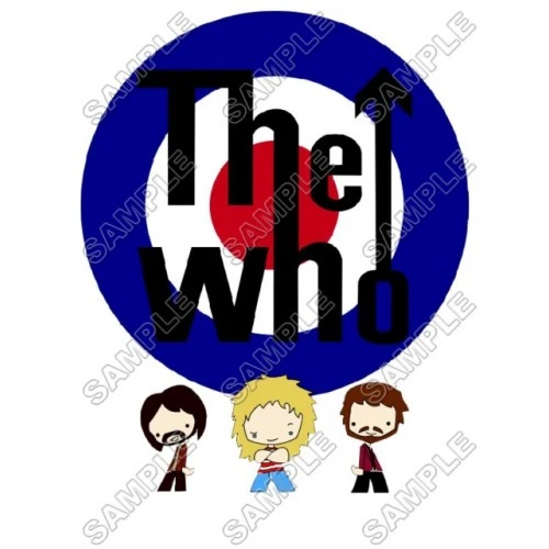  The Who (Band) T Shirt Iron on Transfer Decal #1 by www.shopironons.com