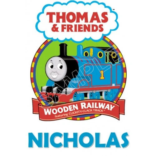  Thomas the Train Personalized Custom T Shirt Iron on Transfer Decal #63 by www.shopironons.com