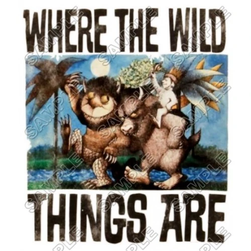  Where the Wild Things Are  T Shirt Iron on Transfer Decal #6 by www.shopironons.com
