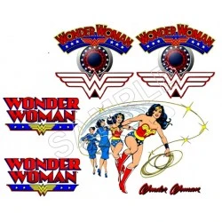 Wonder Woman  T Shirt Iron on Transfer Decal #5