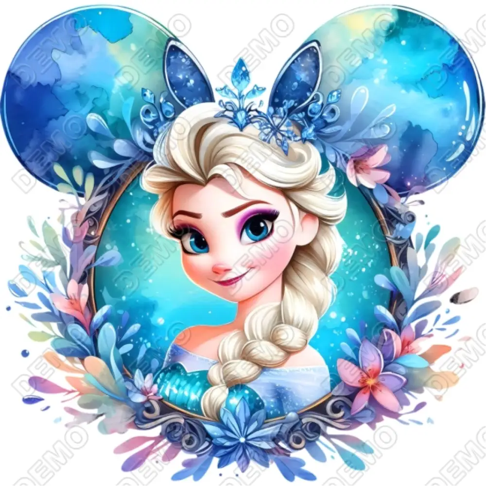 Frozen-Elsa-Disney-DTF-iron-on