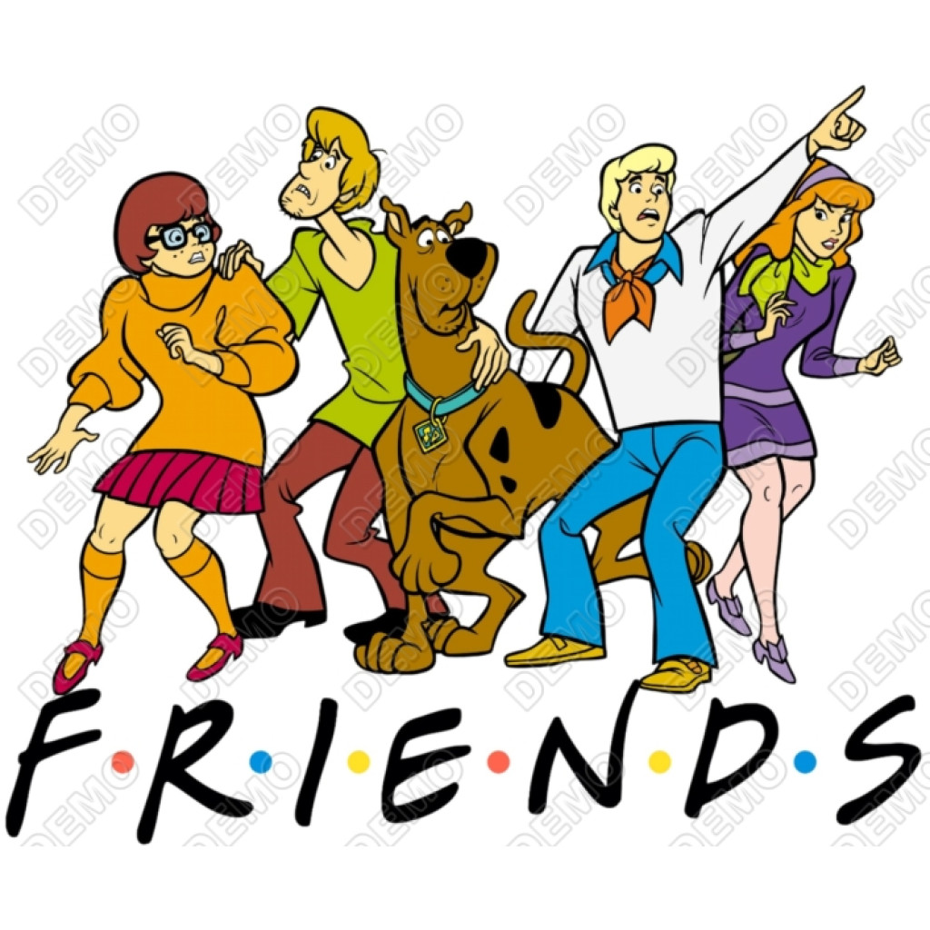 Scooby Doo Friends DTF Iron on Transfer - SKU-9FR