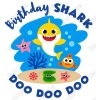 Baby Shark Family Member Custom T Shirt Iron on Transfer Baby Shark Family Member Custom T Shirt Iron on Transfer